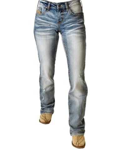 Cowgirl Tuff Women's Zero-2-60 Jeans & Cooling Towel Bundle