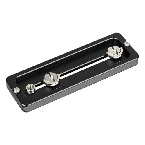 CAMVATE 120mm Quick Release Plate with 1/4"-20 and 3/8"-16 Mounting Screw by CAMVATE - Used condition - Image 6