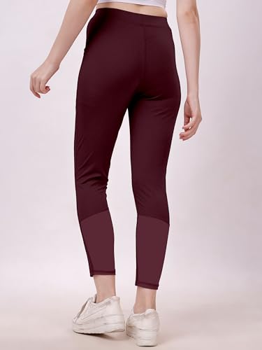 Image of Mehrang Gym Wear for Women Stretchable Yoga Pants, Fitness Gym Leggings, Gym Pants, Track Pants, Sports Tights, Active Wear Lower for Women