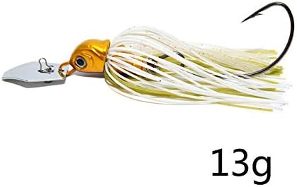 Amazon Co Jp Liushunbao 13g 16g 19g釣りルアースピナーベイトワブラーバズベイトチャッテベイト低音用人工 ゴムスカートチャッターベイト 色 13g 03 スポーツ アウトドア