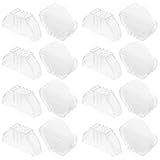 PLAFOPE 8pcs White Beeswax Thread Conditioner Box for Hand Stitching Sewing Embroidery Waxing Threads in Nature Box