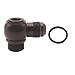Produktbild BAN SHUI JU MINSU GUANLI Aluminium AN-10 10AN Banjo-Adapter Um ORB-10 7/8 UNF Aluminium-Hohlschraube (Color : Black)