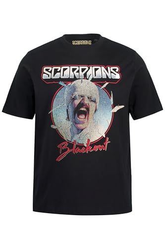 T-Shirt Scorpions JP 1880 anti-serrage coton extensible grandes tailles homme - 3