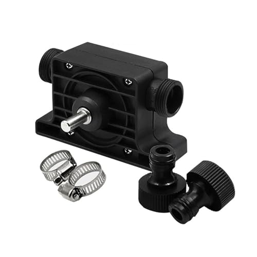 Tragbare Mini Elektrische Bohrmaschine Pumpe, Bohrpumpe für Wasser, Öl & Diesel für Schnelle, Effiziente Flüssigkeitsübertragung, Handheld Selbstansaugend für Heimwerker, Gartenarbeit