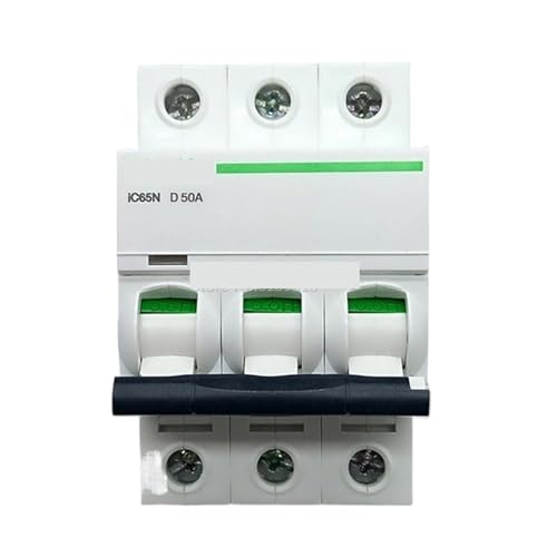 Disyuntor de vacío mini MCB Acti 9 interruptor automático trifásico IC65N 3P D50A