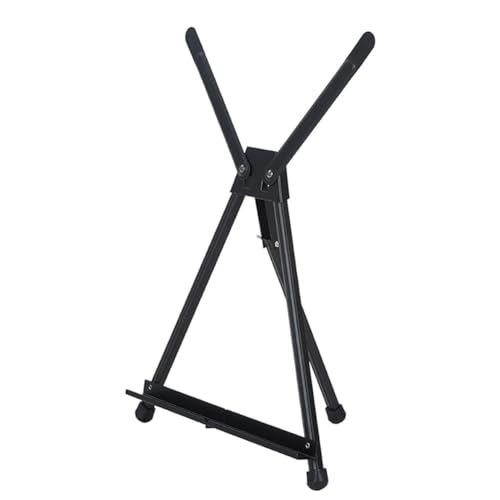 Xiniy 1 Caballete de Mesa, Soporte de Caballete de Metal para Pintar y Exhibir, Caballete de Pintura de Escritorio, Soporte de Trípode para Caballete de Pintura