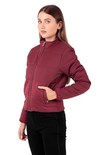 Image of Brazo Cotton Women's Crop Winterwear Jacket - Stylish, Warm, and Comfortable for Ultimate Winter Protection