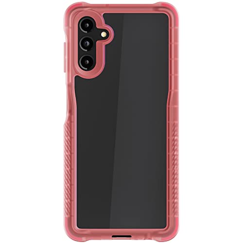 Image of Ghostek COVERT Clear Pink Samsung Galaxy A13 5G Case for Women Premium Protective Cover Screen and Camera Lens Protection Heavy Duty Shockproof Bumper Designed for 2021 Samsung A13 5G (6.5inch) (Pink)