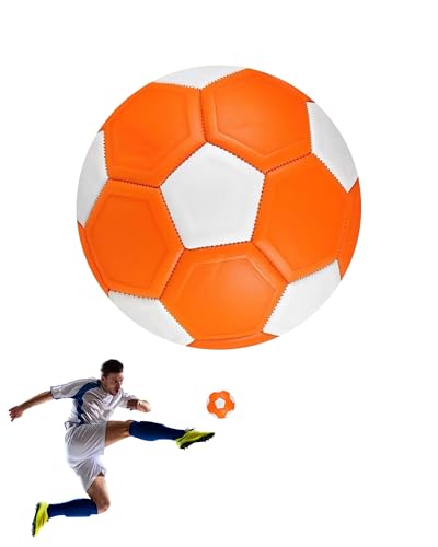Yotlein Fußball Curve Ball 22 cm Eva-Gummifußball Elastischer Bogen Curve Ball Fussball Größe 5 ideal für Fußballtraining und als Geschenk für Drinnen und Fremde