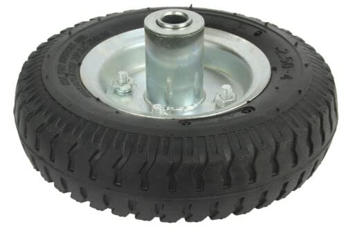 2.50-4 Roue de rechange pour diable - Diamètre : 16 mm - Moyeu asymétrique Cover