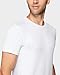 32 Degrees Mens 4 Pack Cool Quick Dry Active Basic Crew T-Shirt, White, Medium