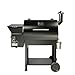 ACTIVA Smoker Grill El Paso I Pellet Smoker mit automatischer Pelletzuführung & Thermometer I Edelstahl-Grill für BBQ & Räuchern