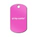 Mister Petlife Got Dogo Argentino Engraved Keychain/GI Tag 2 Hot Pink