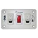 Atwood 91230 White Dual Panel Switch Kit (Quantity 6)
