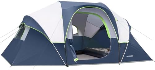 HIKERGARDEN Tente de Camping pour 6-8 Personnes – Tente familiale...