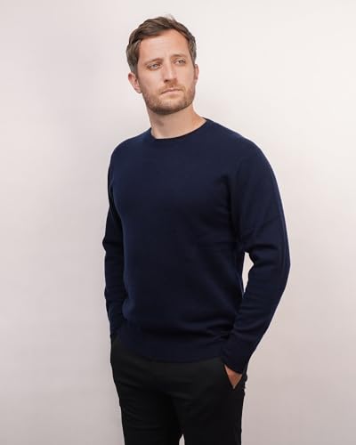 Pull cachemire homme col rond idéal pour le bureau et vos sorties