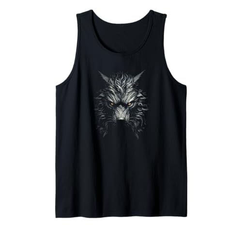 Walhalla Wolf Lobos Compañeros de Odin Geri y Freki Vikingos Camiseta sin Mangas