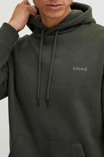 Herren Sweatshirt Pullover Blend BHDownton avec capuche ajustable et coupe moderne