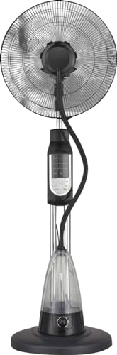 Ventilatore a Piantana Ø40cm con Nebulizzatore ad Acqua e Telecomando Vannini Brio