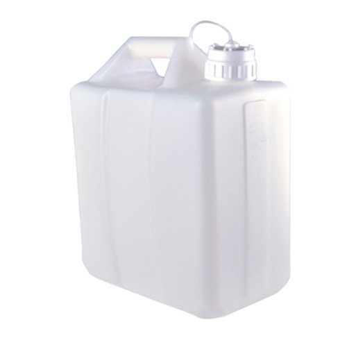 Nalgene Natural High-Density Polyethylene Jerricans, 6L Capacity, 176mm L x 213mm W (Case of 6)