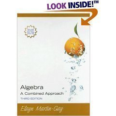 Algebra A Combined Approach - Annotated Instruc... 013186825X Book Cover