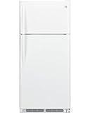 Kenmore 60502 18 cu. ft. Top Freezer Refrigerator with Glass Shelves in White, includes delivery and hookup