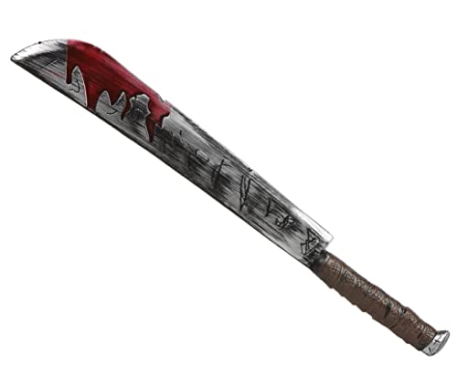 ATOSA facete cinzento com sangue e marcas assustadoras 74 cm