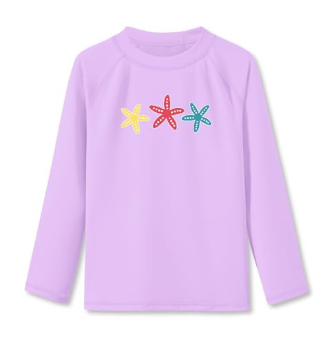 BesserBay Mädchen Badeshirt Kinder UV Shirt Rundhalsausschnitt UPF 50+...