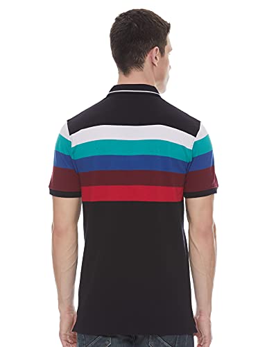 Image of Max Men's Men Striped Polo T-Shirt