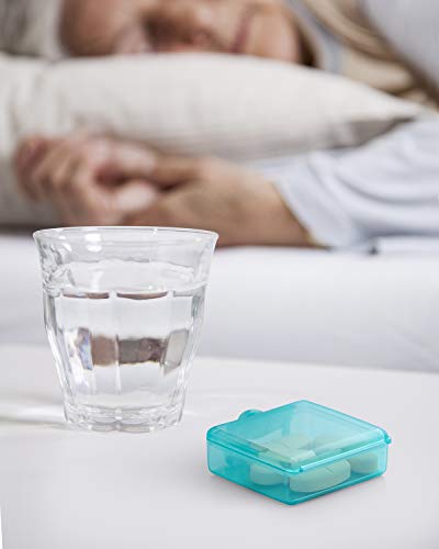 Small Pill Box 3 pcs,Cute Travel Pill Case Portable for Pocket Purse