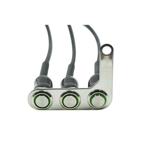 Interrupteur LED moto pour guidon, commande de phare et clignotant