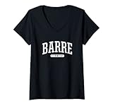Photo Gallery donna regalo souvenir del vermont del college style barre maglietta con collo a v Photo Gallery donna regalo souvenir del vermont del college style barre maglietta con collo a v