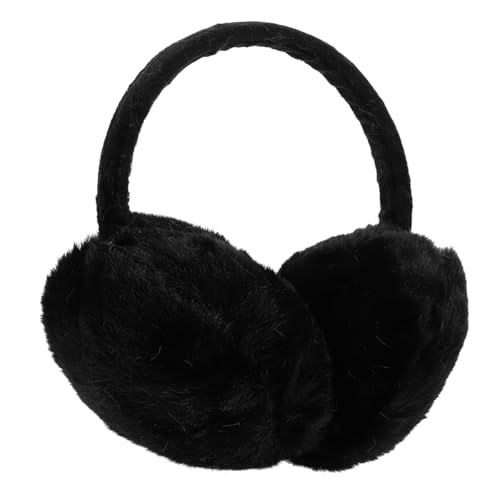 NOLITOY Plush Earmuffs for Cold Weather Furry Ear Protectors Lightweight Breathable Stylish Ear Warmers for Outdoor Activities present for Family Friends