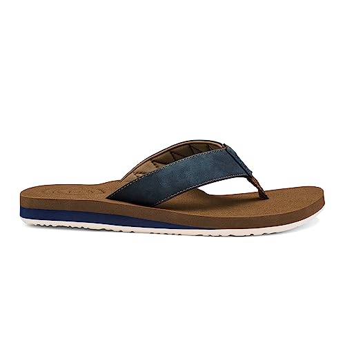 Cobian Men's Sandal Floater 2 Flip Flop, Blue, 102