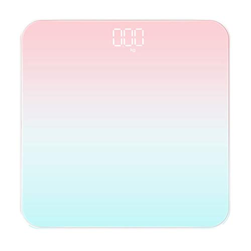 Badezimmerwaagemart Waage Badezimmerwaage Bodenwaage Glas Digitale Personenwaage Gewichtswaage | Personenwaage