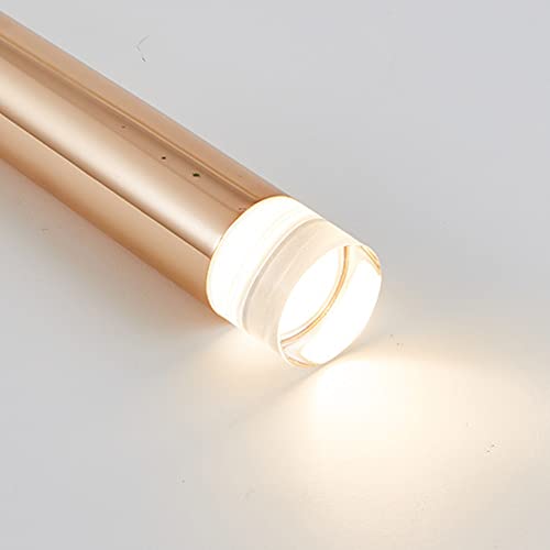 Lumières or lampe suspendue à tête unique spot de restaurant 4*60cm - 5