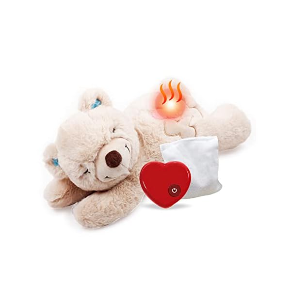 All-for-Paws-Puppy-Anxiety-Relief-Comfort-Toy-Soothing-Dog-Toy-Heartbeating-Dog-Stuffed-Animal-Toy-Behavioral-Aid-Warm-Toys-for-Puppies Behavioral Aid Warm Toys for Puppies
