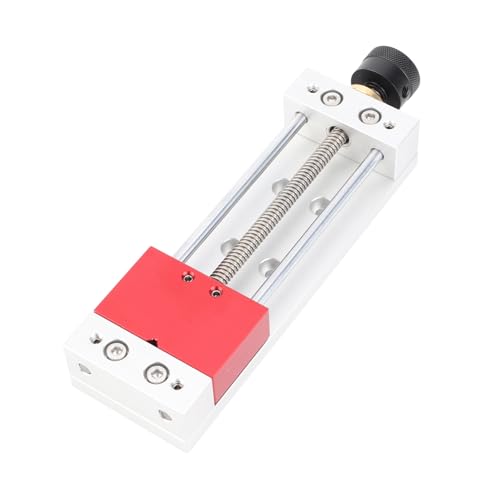 Leapiture Drill Press Vice Bench Table Vise 0 to 100mm Clamping Range Aluminium Alloy Drill Press Stability Accuracy for Working