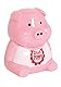 ootb Kunststoff-Diätschweinchen für den Kühlschrank mit Lichtsensor und Sound, Rosa, 7.5 x 8.9 x 11 cm