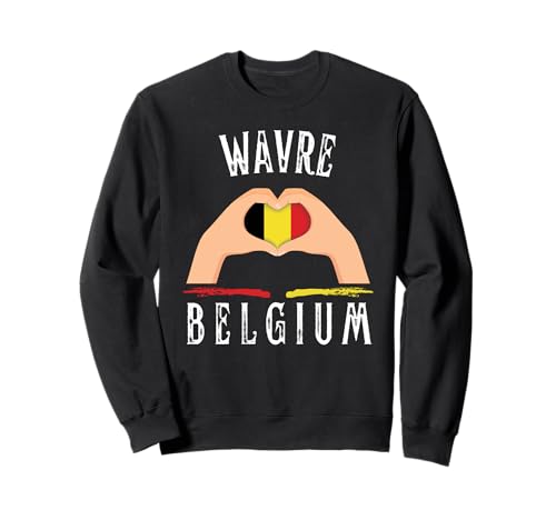 Belgium Flag Heart Wavre City g[i[
