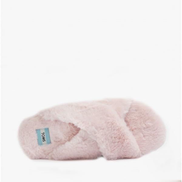 TOMS Susie Pink Faux Fur 8 B (M)4