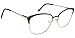TUSCANY Eyewear RX696-04 Eyeglasses With Hard Case, Size: 53-17-140mm