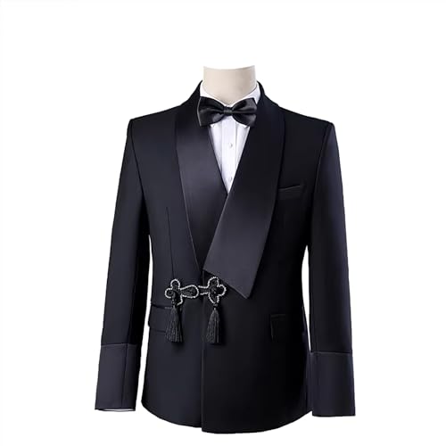 GATMSTZ 2 Pieces Men’s Suits Regular Fit Jacket Pants Set Wedding Party Homecoming2