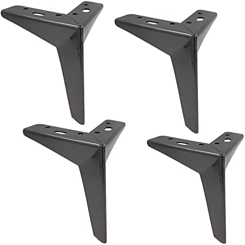 Zohra Hardware 4PC Metal Star Shaped Furniture Legs, Latest Style
