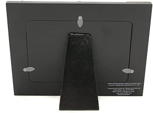 Image of Silver Buffalo Harry Potter Hogwarts House Pride 3D MDF Photo Frame, 4 x 6 Inches