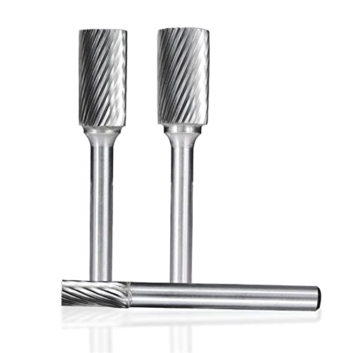 Fresa rotativa de carburo tungsteno 20x10 mm, mango 6 mm miniatura 7