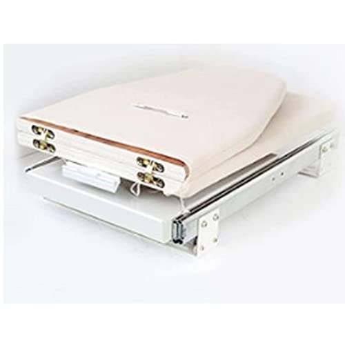 ZHOUHONG Ironing Board 180 degree rotating/Retractable Ironing Board Closet Pull-Out Stow Away in The Cabinet Easy to Install Foldable Ironing Station (Color : A) - Image 7