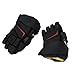 Hamwesh Ice Hockey Gloves, Breathable Lightweight Protective Hockey Gloves with EVA Foam for Players Youth Junior Senior (30.5cm / 12in)