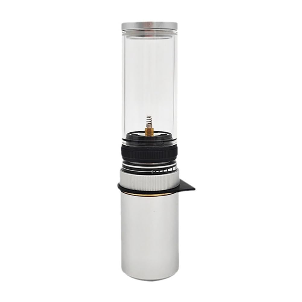 iFutniew Outdoor Gas Candlelight Windproof Adjustable Gas Candlelight Lantern Camping Candle Light Camping Part White