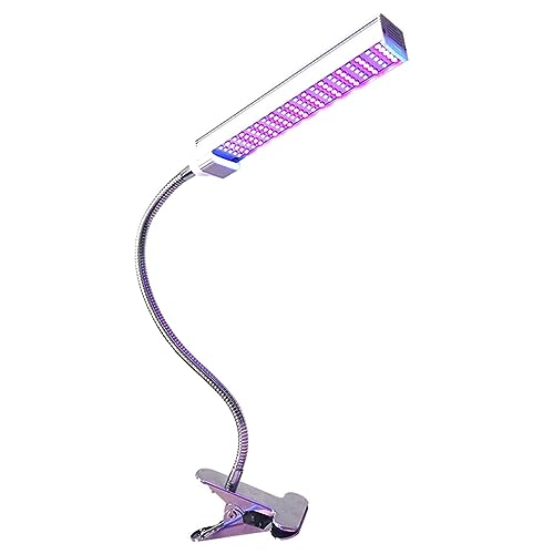 LTEJUMQ Ajustable UVA Luz De Bronceado, Lámpara De Bronceado Facial, Lámparas de Bronceado con Base De Clip Y Diseño De Sincronización, Bronceador Solarium Facial para Rostro Y Cuerpo